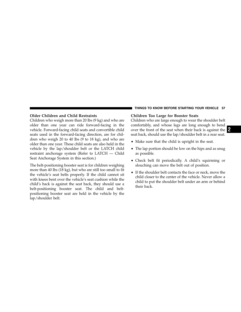 Jeep 2005 Grand Cherokee User Manual | Page 57 / 408