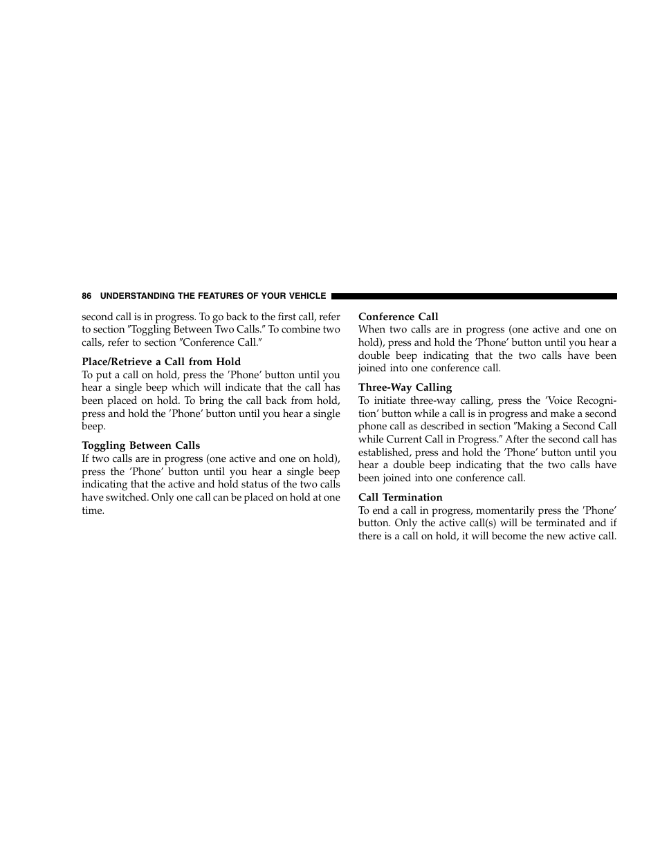 Jeep 2005 Grand Cherokee User Manual | Page 86 / 408