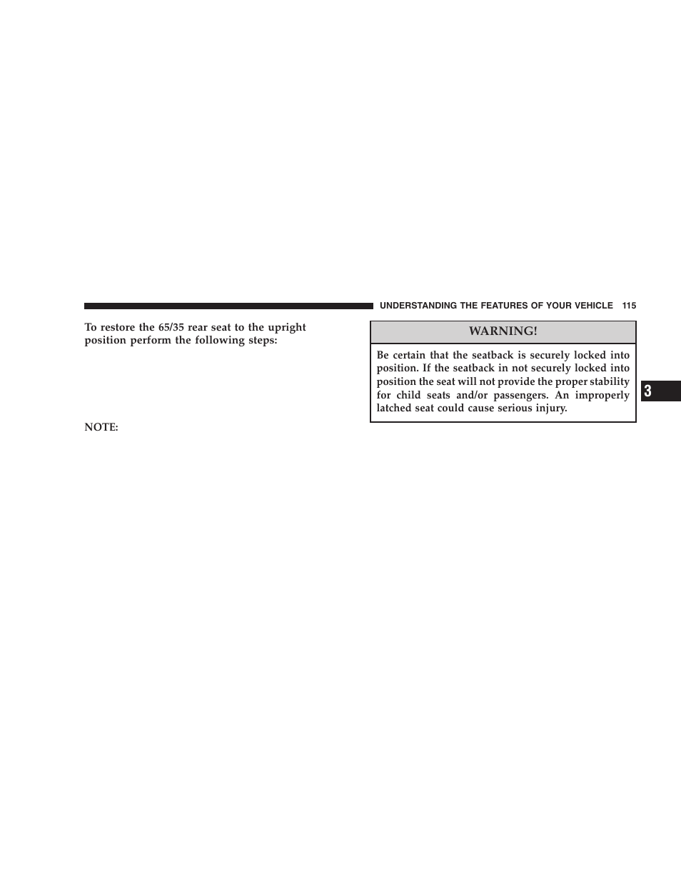 Jeep 2005 Liberty User Manual | Page 115 / 424