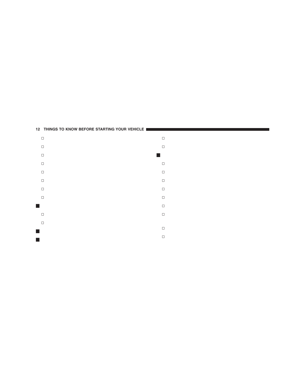 Jeep 2005 Liberty User Manual | Page 12 / 424