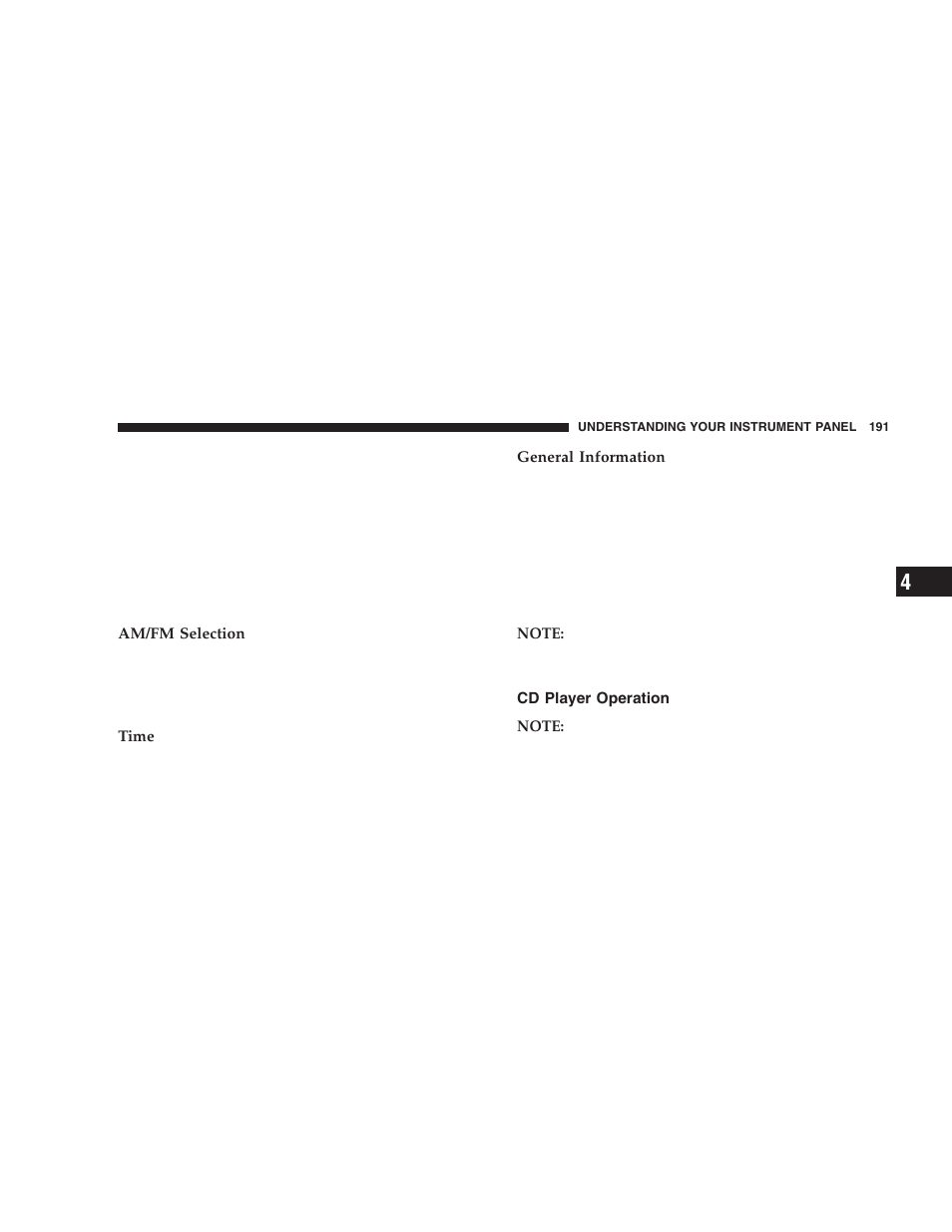 Cd player operation | Jeep 2005 Liberty User Manual | Page 191 / 424