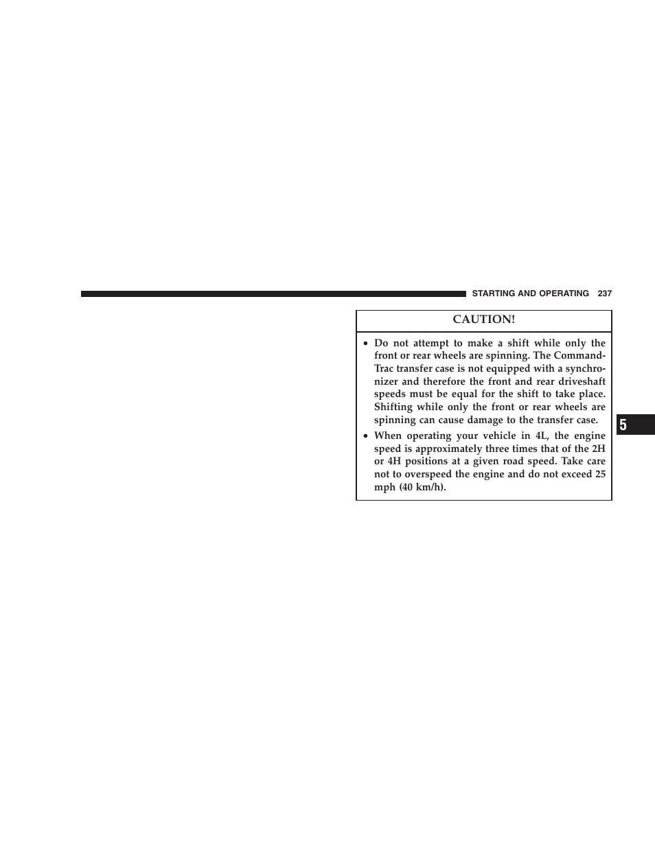 Jeep 2005 Liberty User Manual | Page 237 / 424