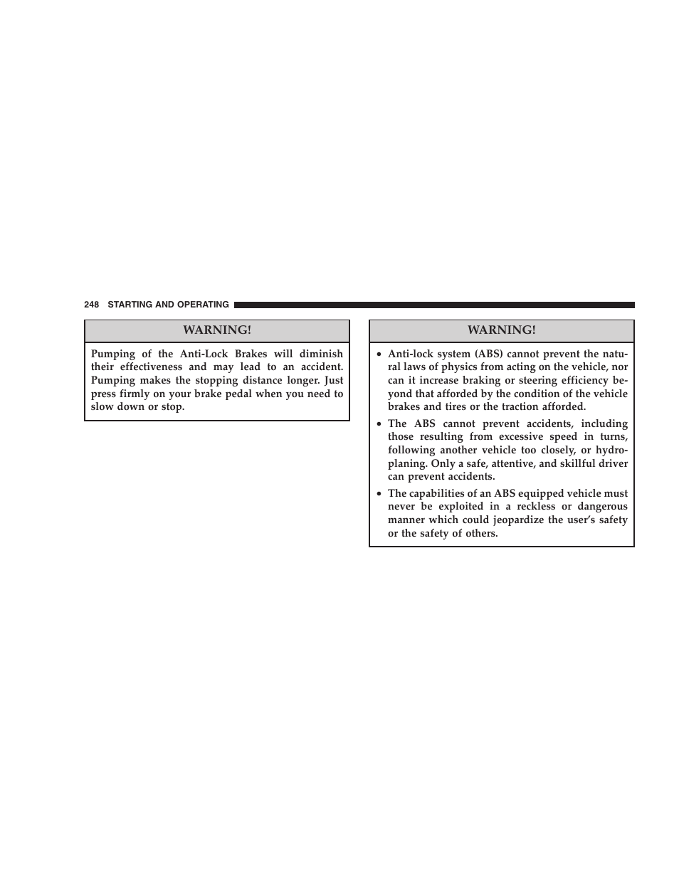 Jeep 2005 Liberty User Manual | Page 248 / 424