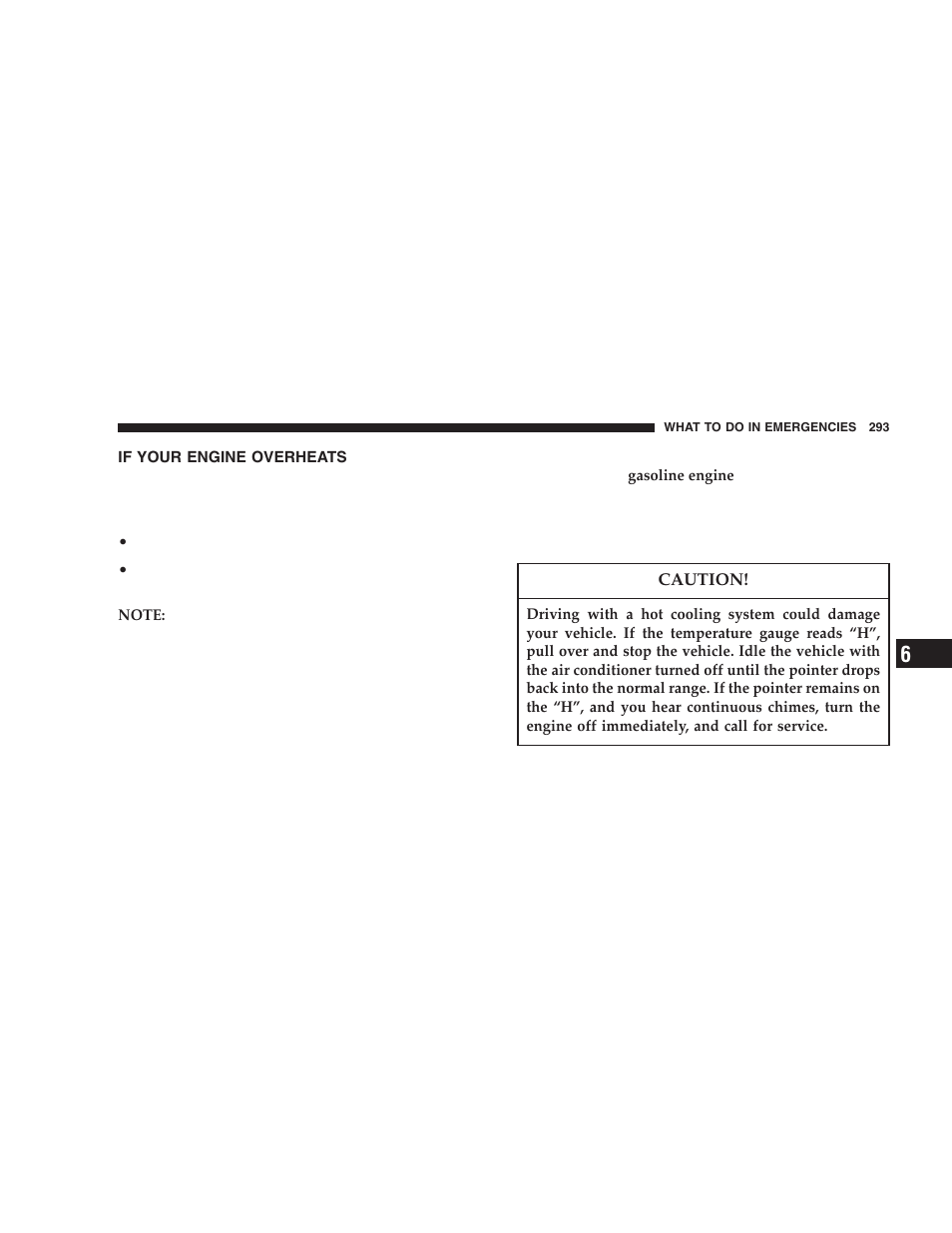 If your engine overheats | Jeep 2005 Liberty User Manual | Page 293 / 424