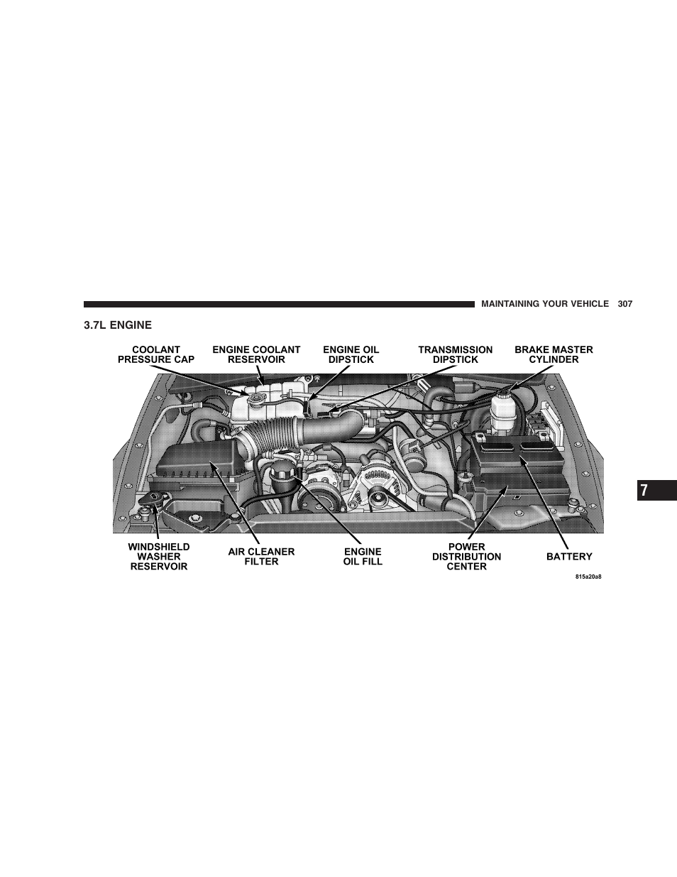 7l engine | Jeep 2005 Liberty User Manual | Page 307 / 424