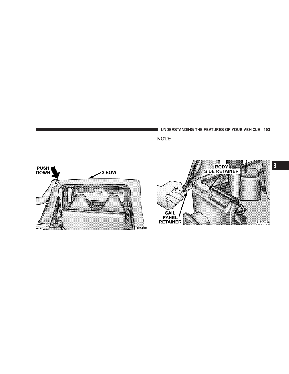 Jeep 2005 Wrangler User Manual | Page 103 / 352