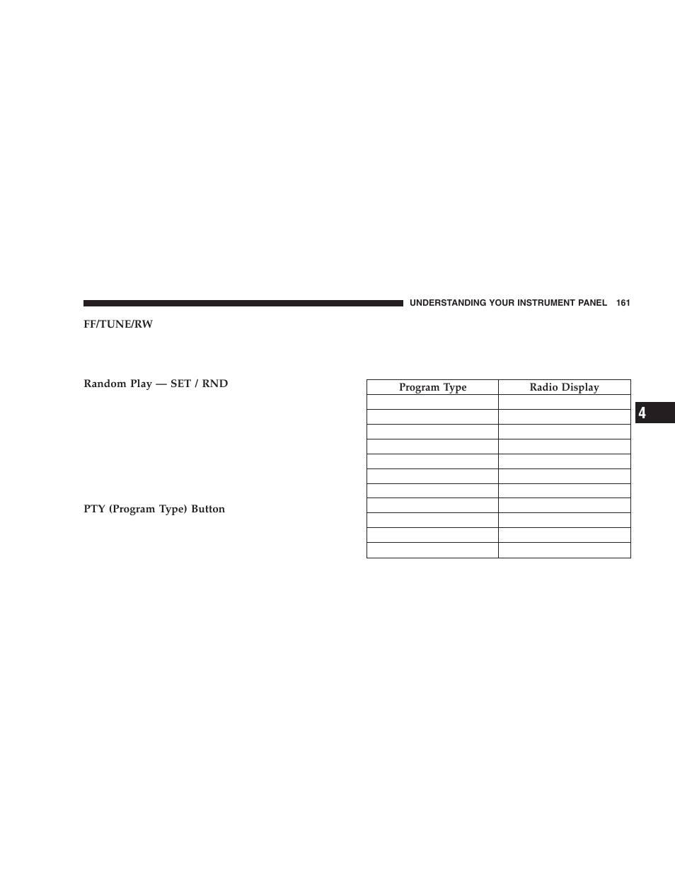 Jeep 2005 Wrangler User Manual | Page 161 / 352