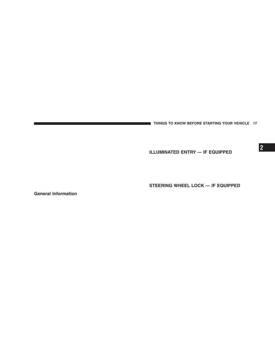 Jeep 2005 Wrangler User Manual | Page 17 / 352