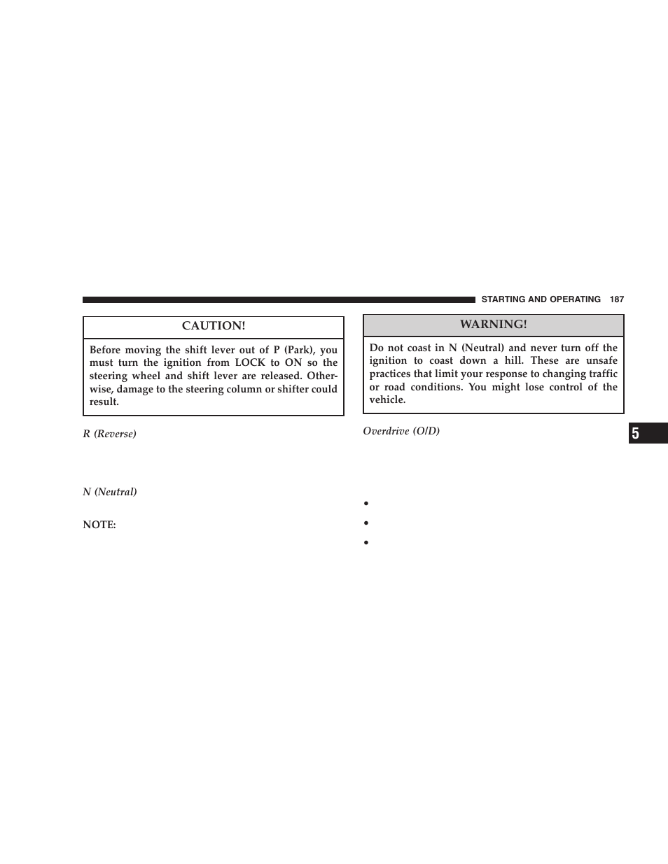 Jeep 2005 Wrangler User Manual | Page 187 / 352