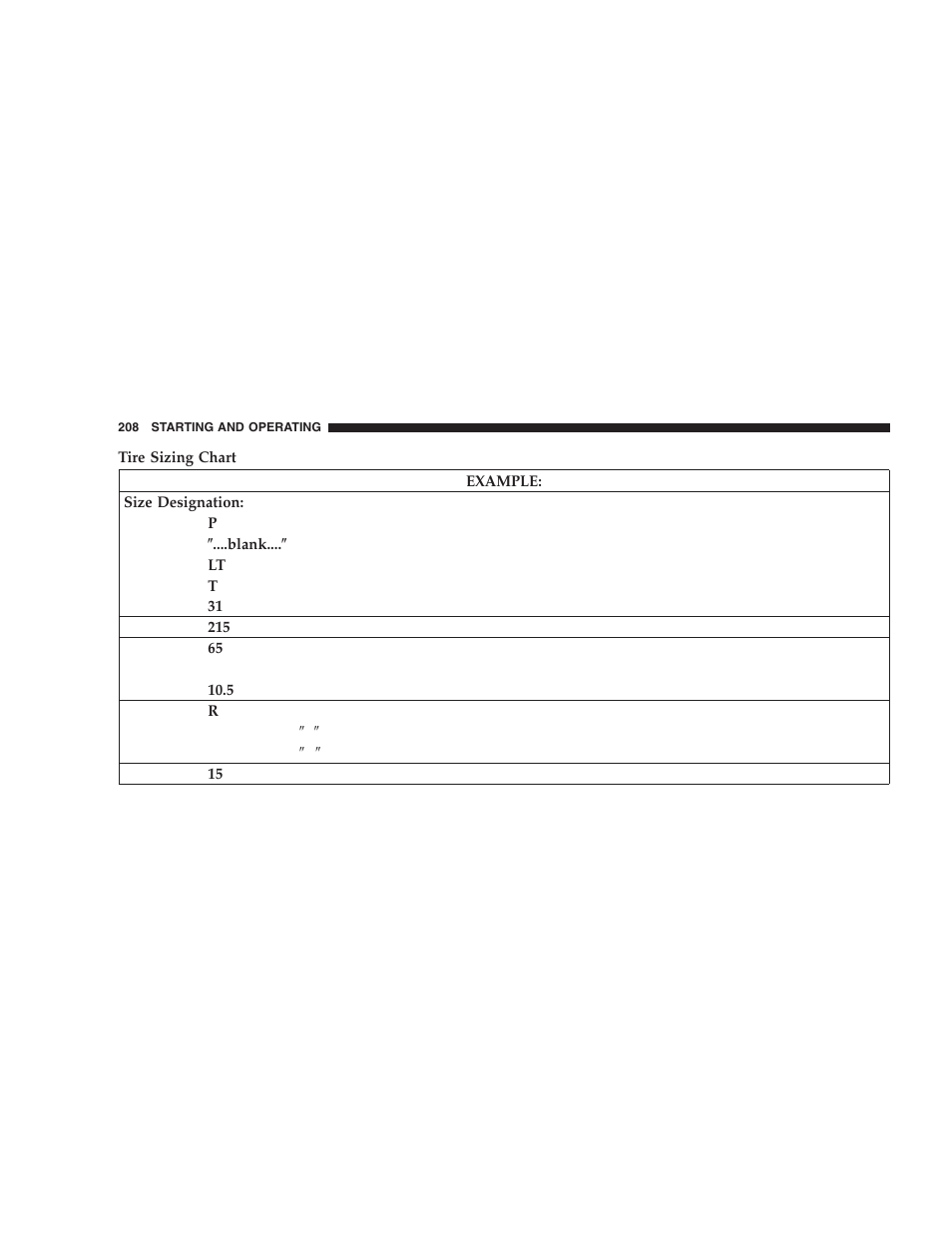 Jeep 2005 Wrangler User Manual | Page 208 / 352