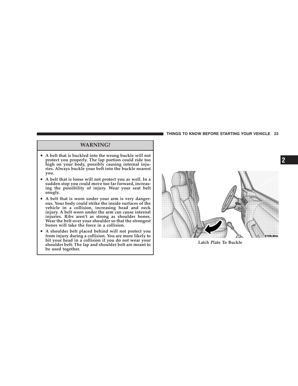 Jeep 2005 Wrangler User Manual | Page 23 / 352