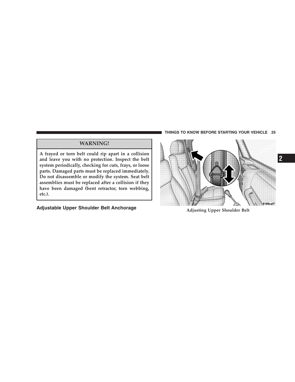 Jeep 2005 Wrangler User Manual | Page 25 / 352