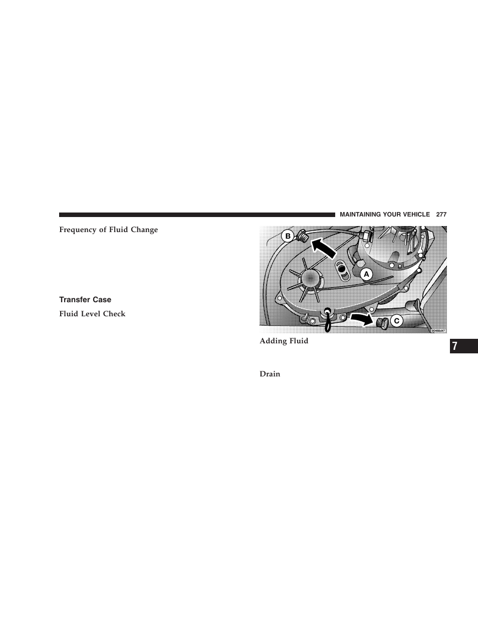 Transfer case | Jeep 2005 Wrangler User Manual | Page 277 / 352
