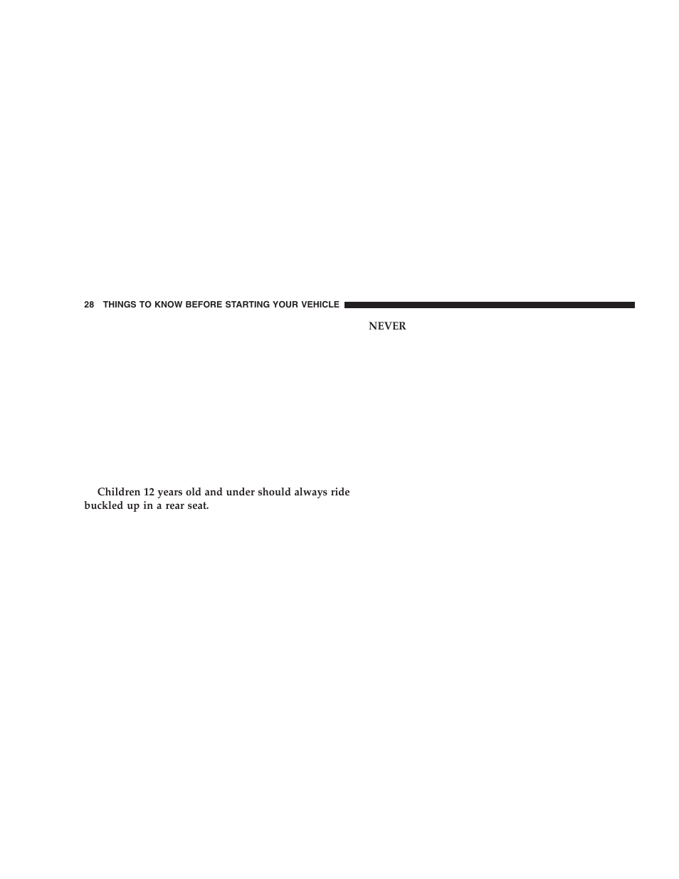 Jeep 2005 Wrangler User Manual | Page 28 / 352