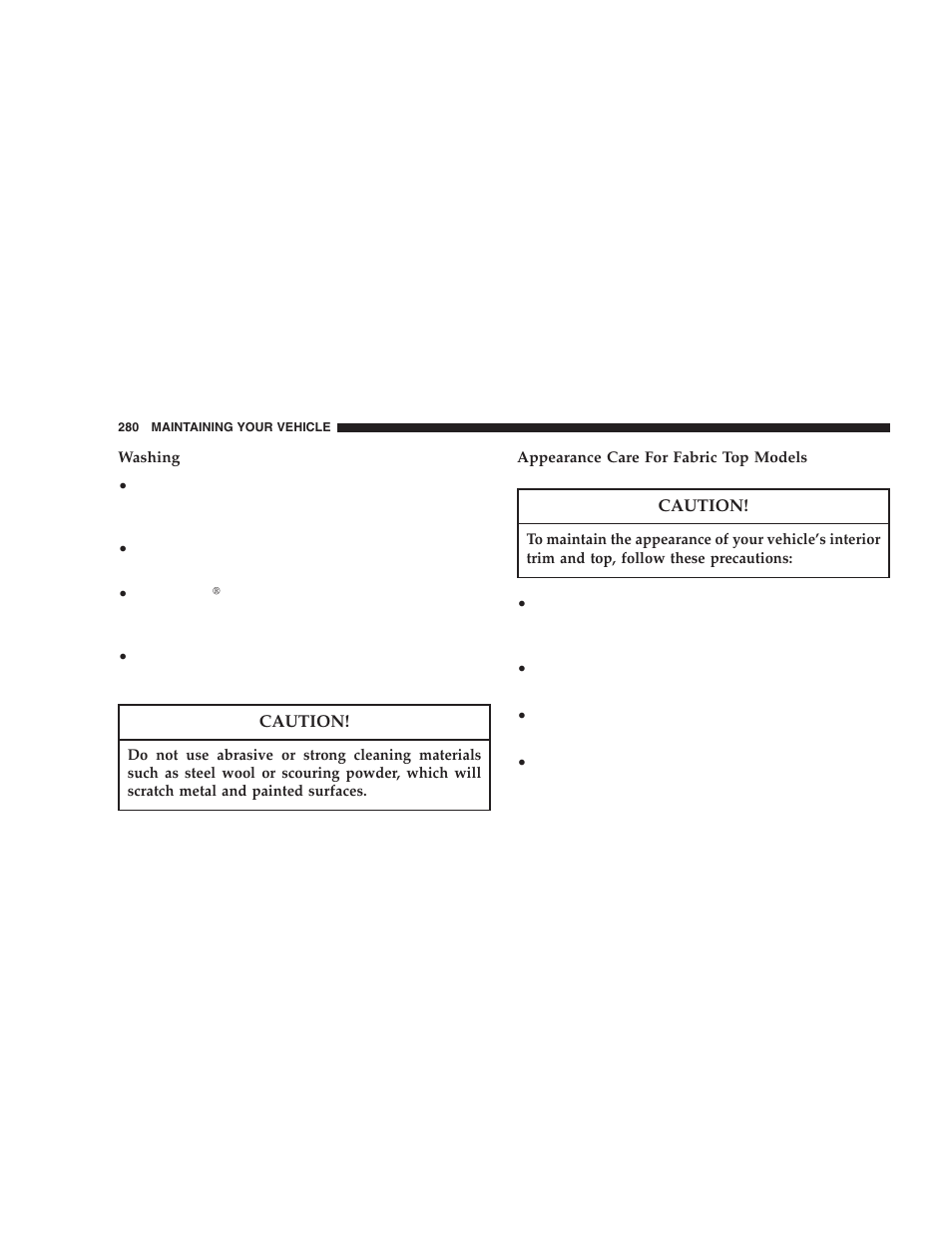 Jeep 2005 Wrangler User Manual | Page 280 / 352