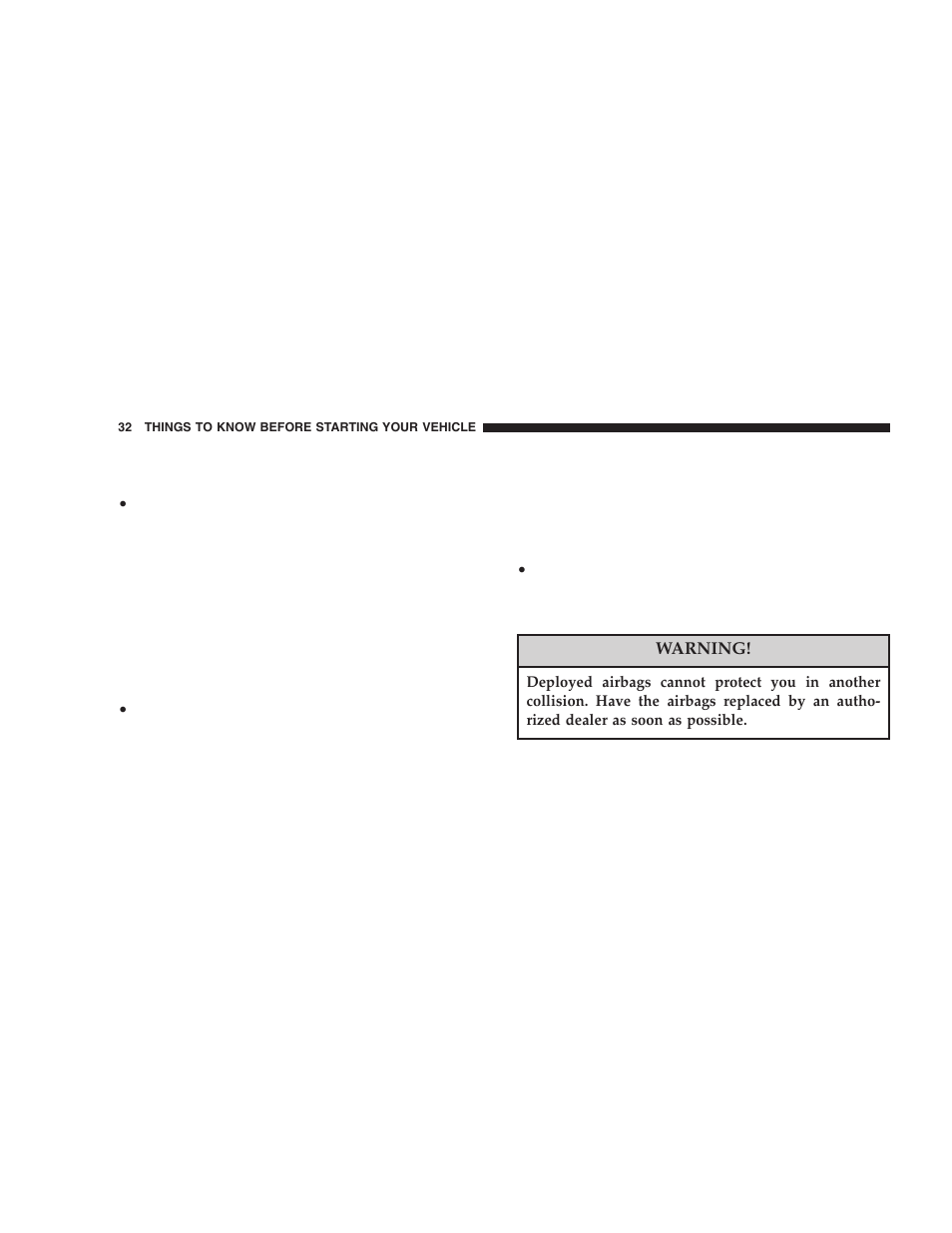Jeep 2005 Wrangler User Manual | Page 32 / 352