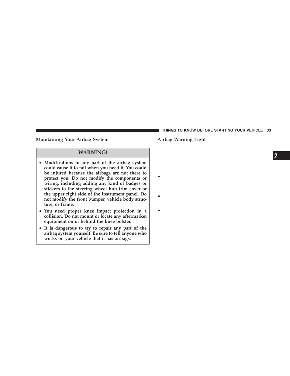Jeep 2005 Wrangler User Manual | Page 33 / 352
