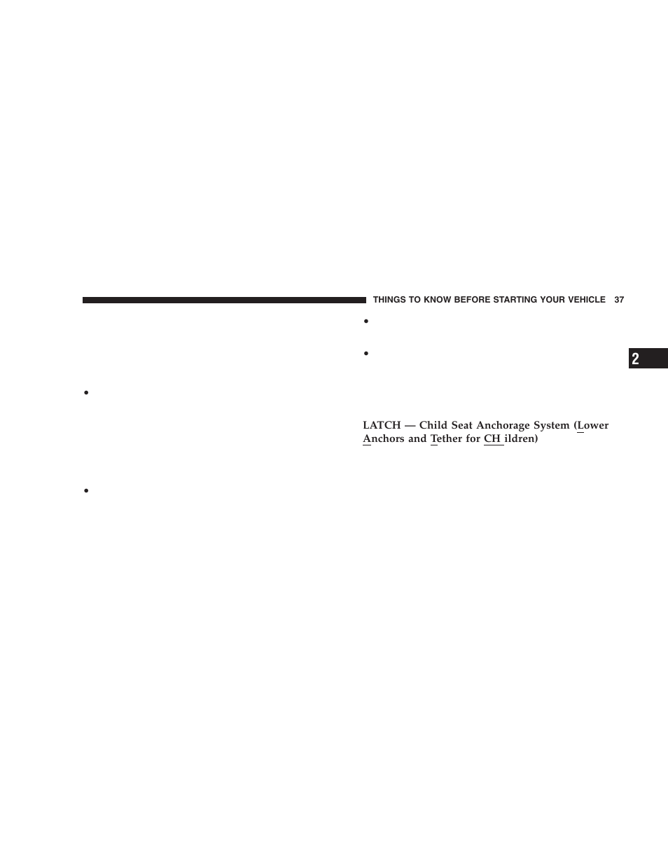 Jeep 2005 Wrangler User Manual | Page 37 / 352