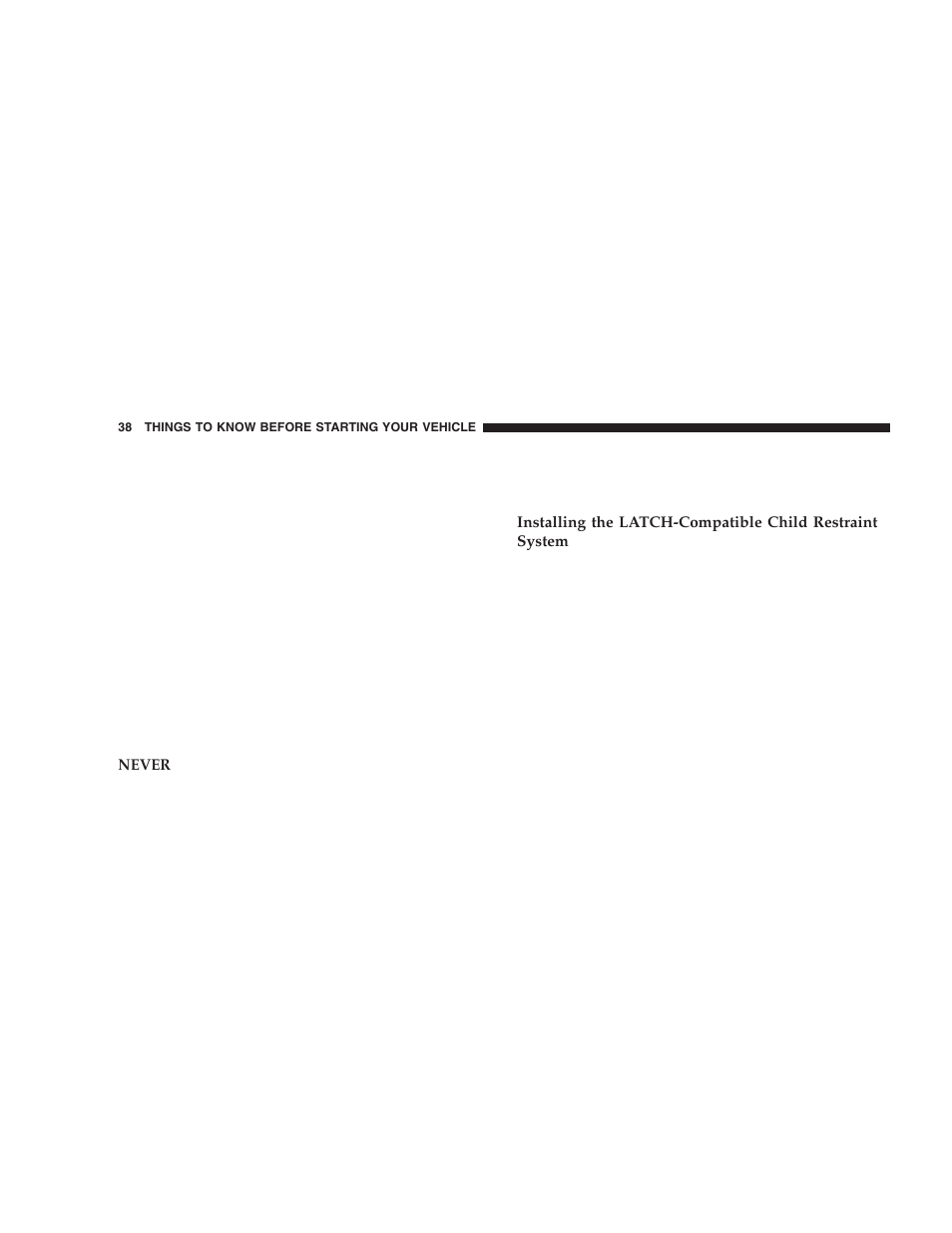 Jeep 2005 Wrangler User Manual | Page 38 / 352