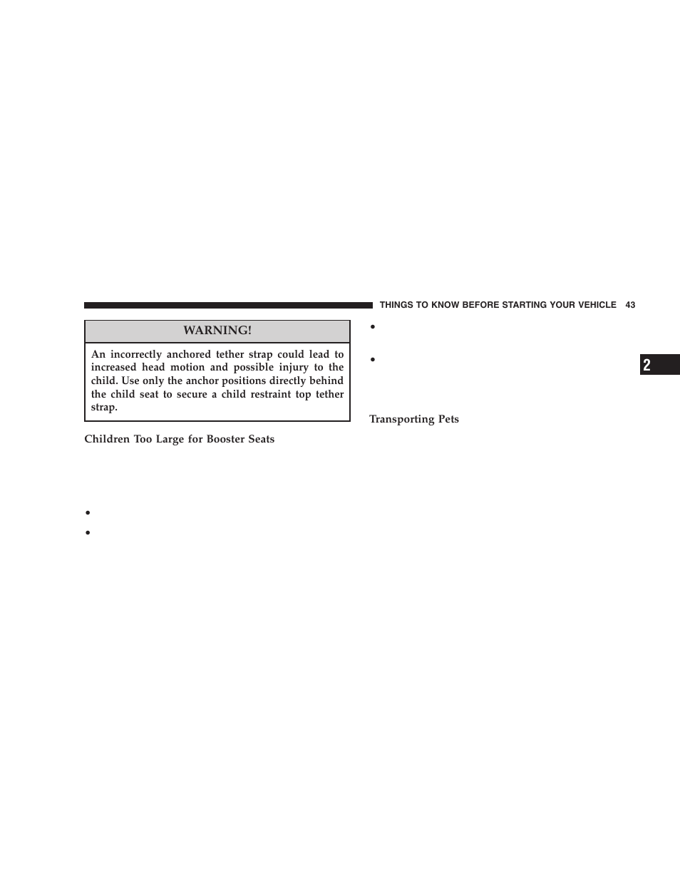 Jeep 2005 Wrangler User Manual | Page 43 / 352