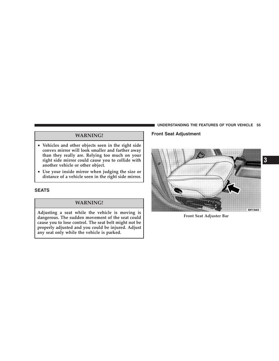 Jeep 2005 Wrangler User Manual | Page 55 / 352