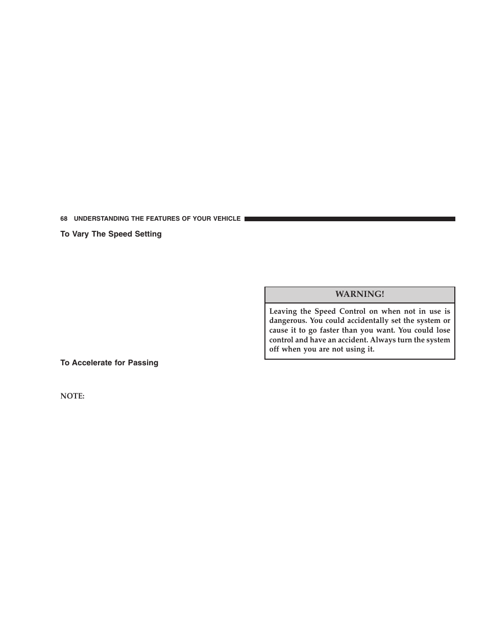 Jeep 2005 Wrangler User Manual | Page 68 / 352