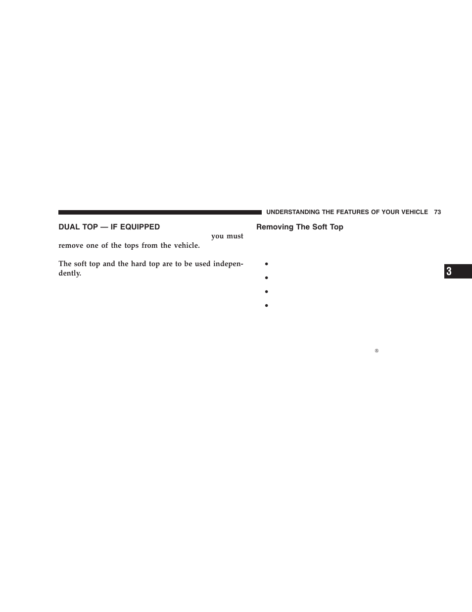 Jeep 2005 Wrangler User Manual | Page 73 / 352
