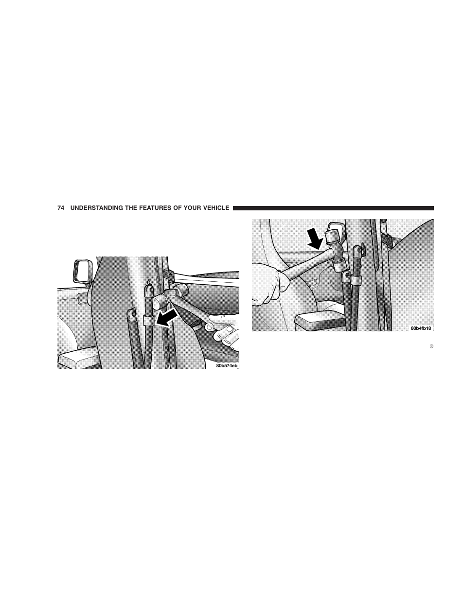 Jeep 2005 Wrangler User Manual | Page 74 / 352