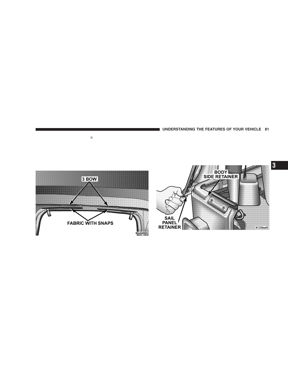Jeep 2005 Wrangler User Manual | Page 81 / 352