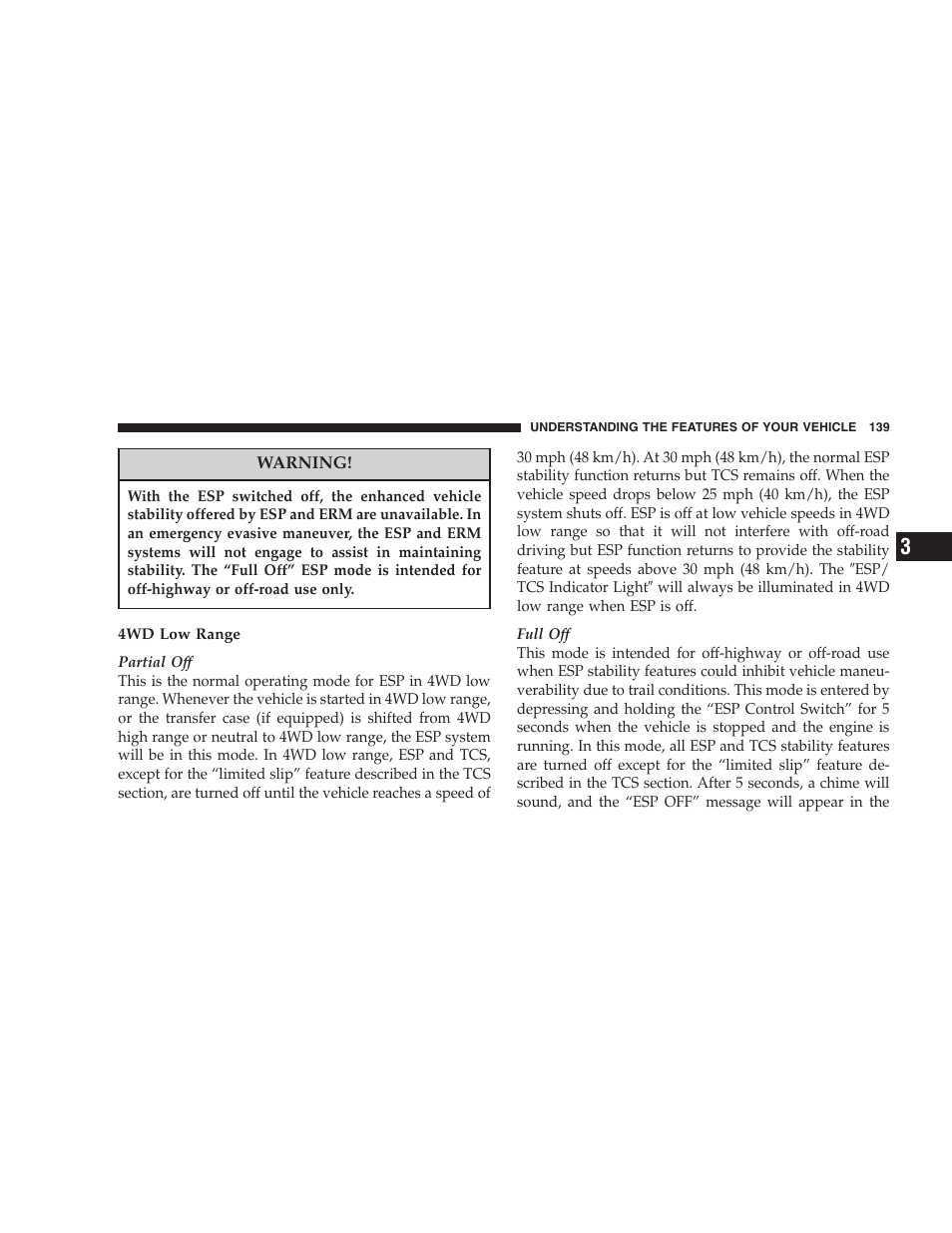 Jeep 2006 Commander User Manual | Page 139 / 440