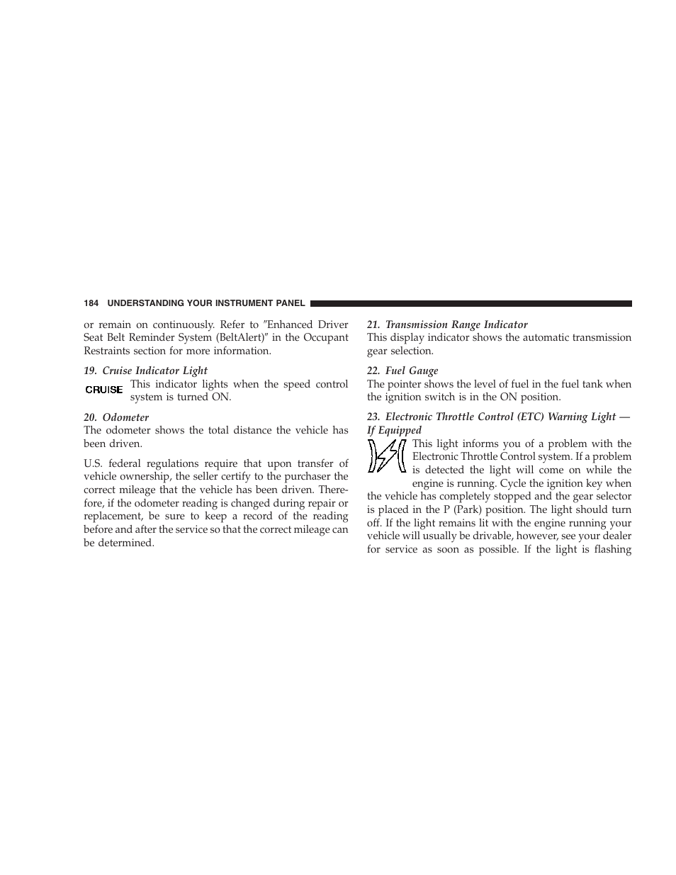Jeep 2006 Commander User Manual | Page 184 / 440