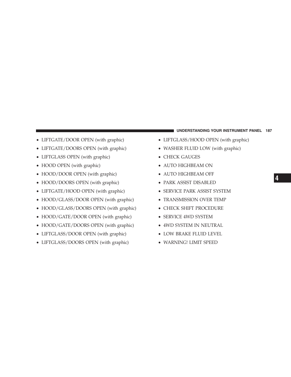 Jeep 2006 Commander User Manual | Page 187 / 440