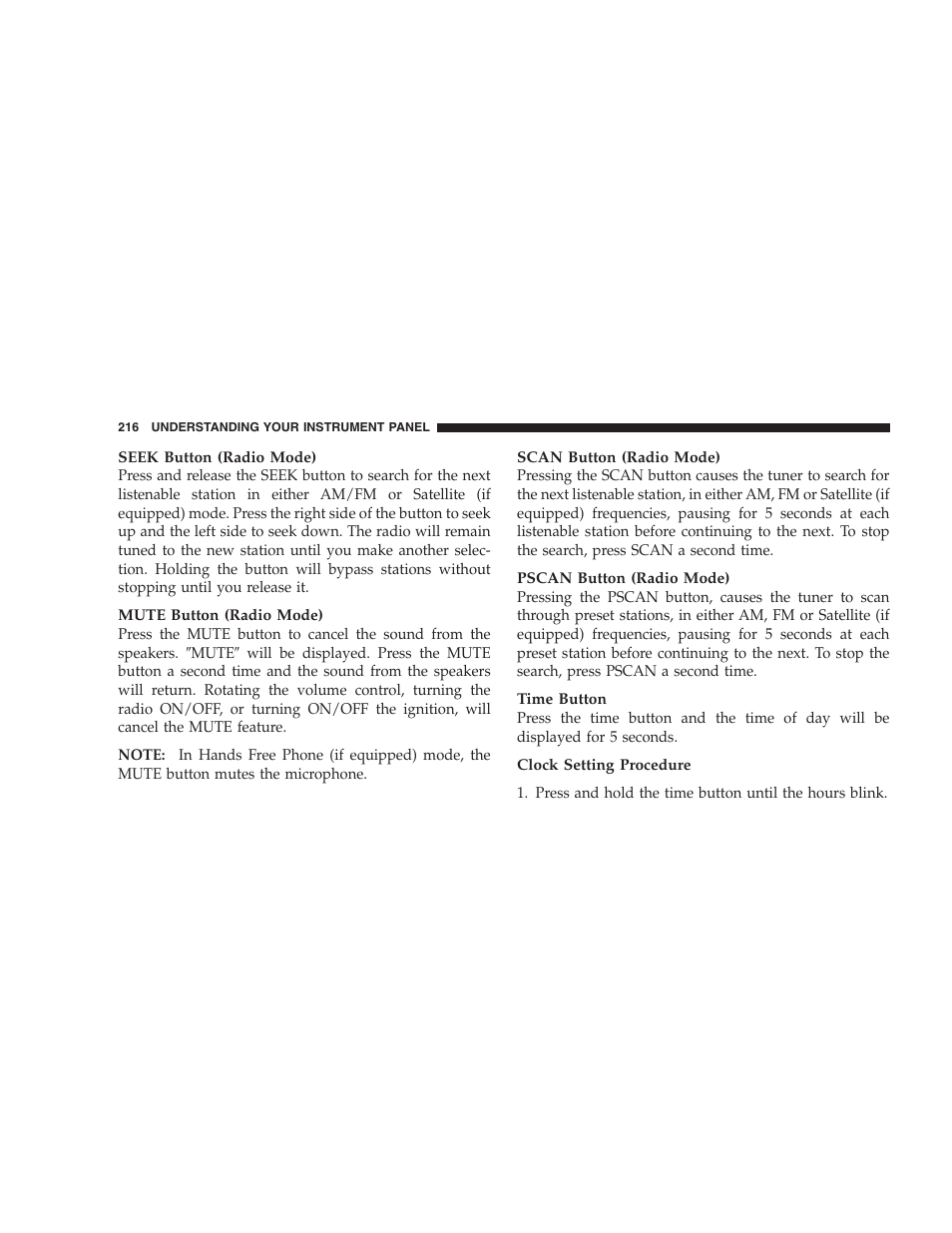 Jeep 2006 Commander User Manual | Page 216 / 440