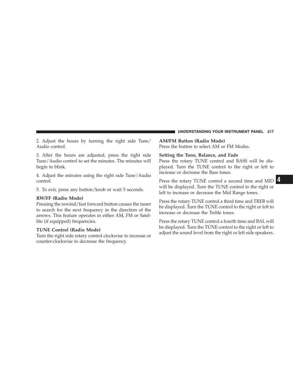 Jeep 2006 Commander User Manual | Page 217 / 440