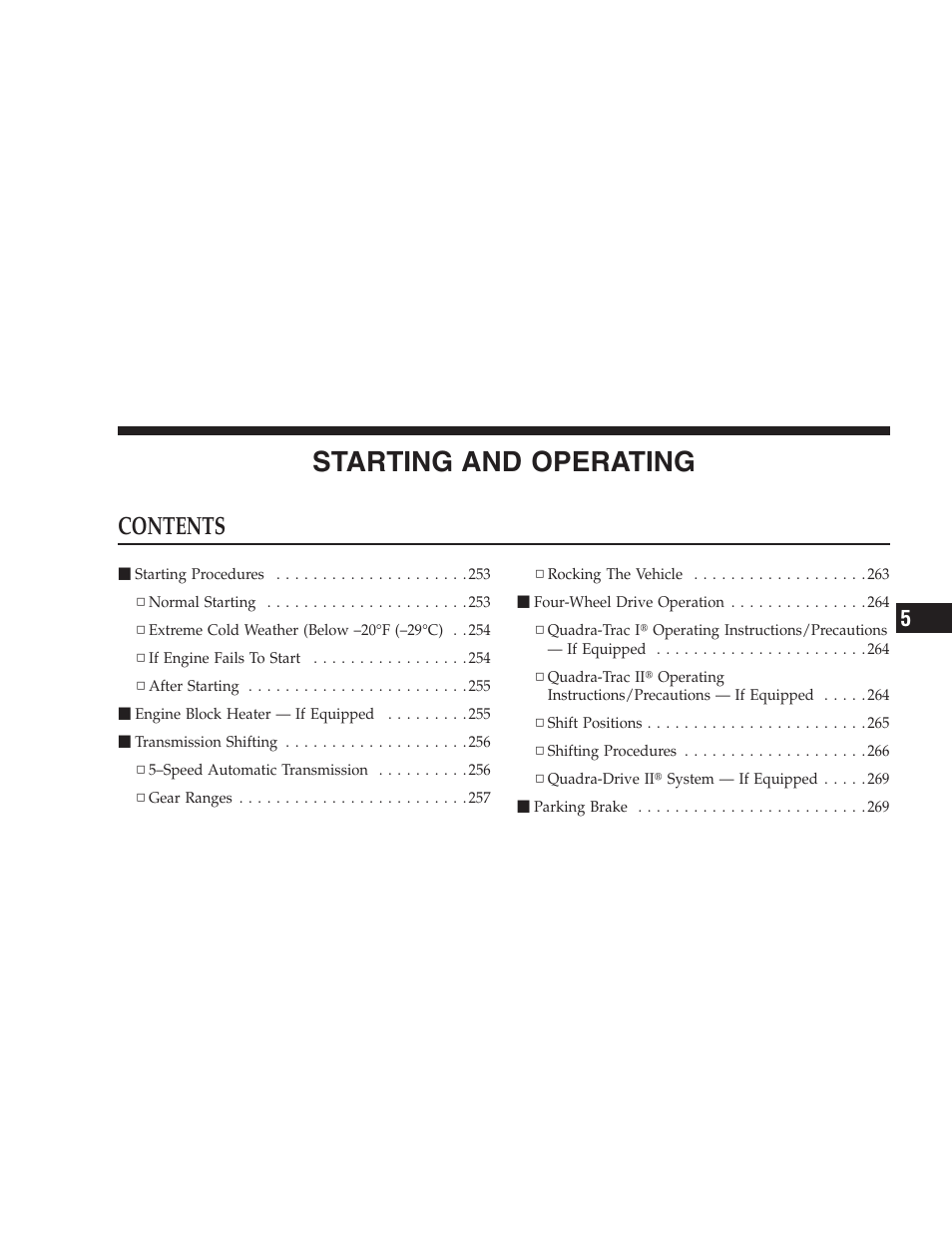 Jeep 2006 Commander User Manual | Page 249 / 440