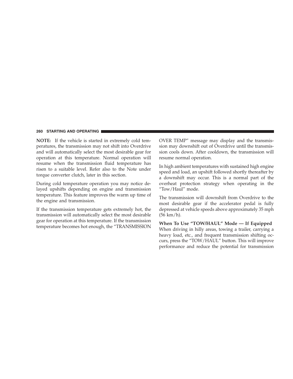 Jeep 2006 Commander User Manual | Page 260 / 440