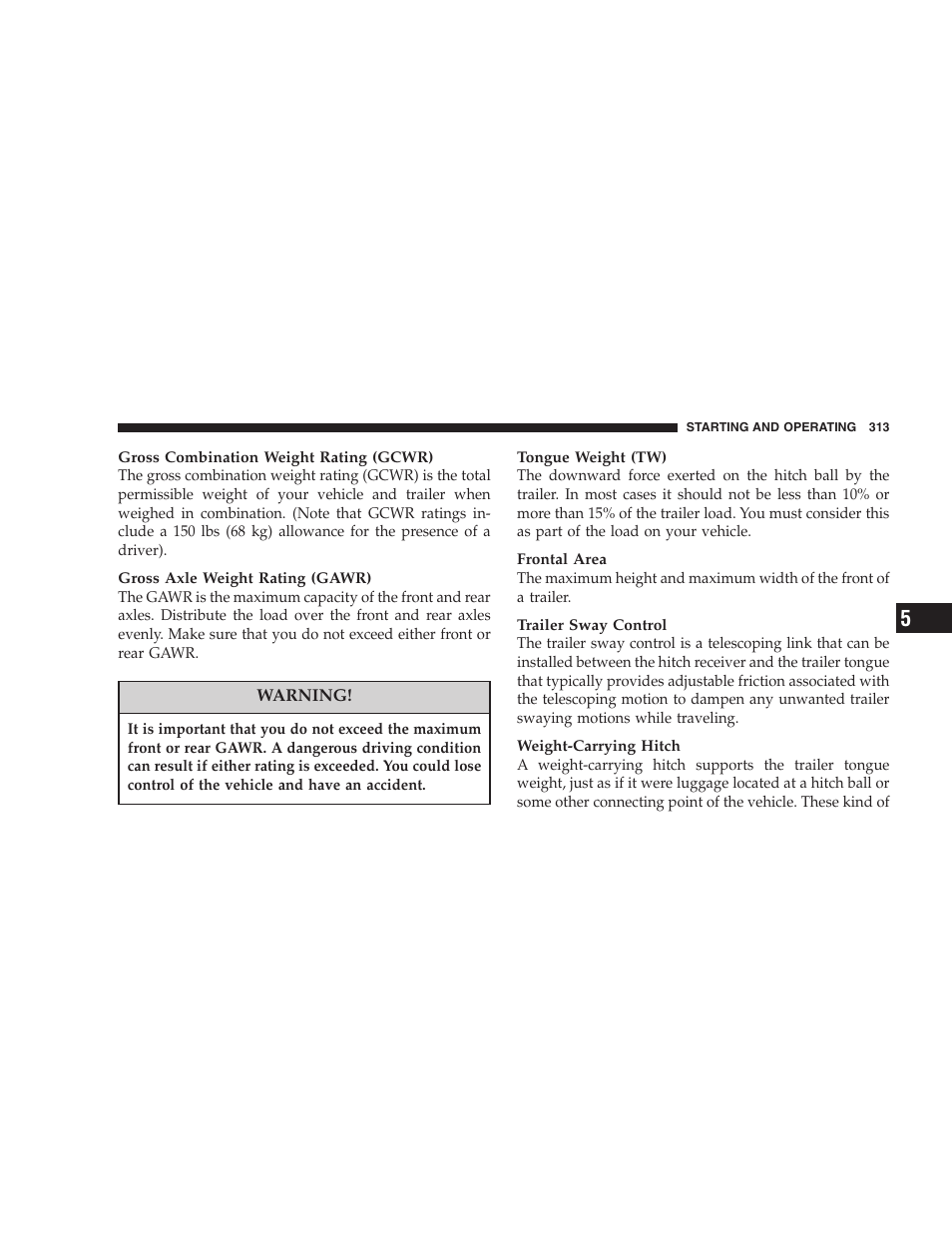 Jeep 2006 Commander User Manual | Page 313 / 440
