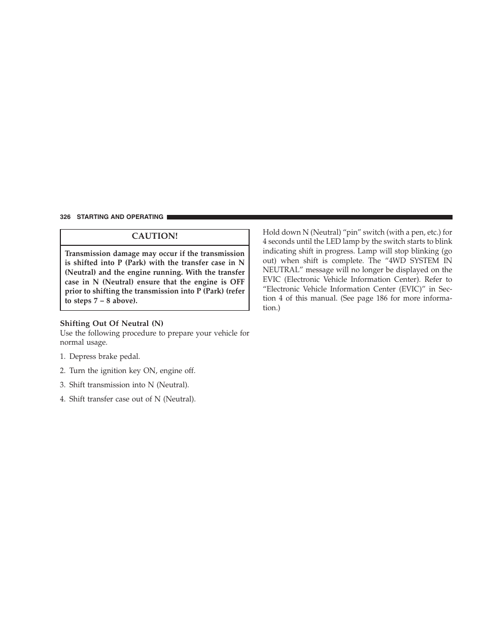Jeep 2006 Commander User Manual | Page 326 / 440