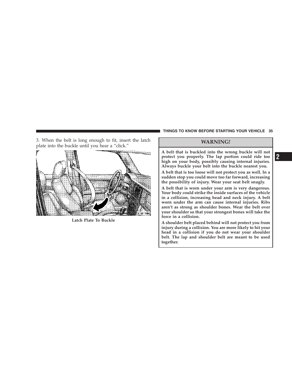 Jeep 2006 Commander User Manual | Page 35 / 440