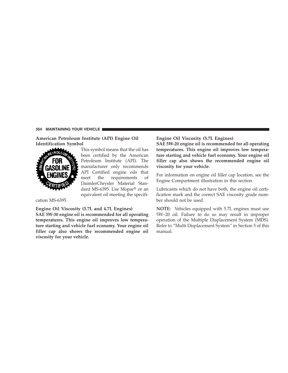 Jeep 2006 Commander User Manual | Page 354 / 440
