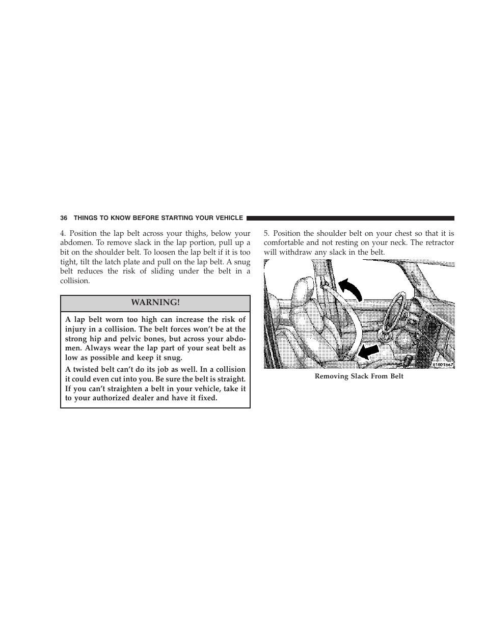 Jeep 2006 Commander User Manual | Page 36 / 440