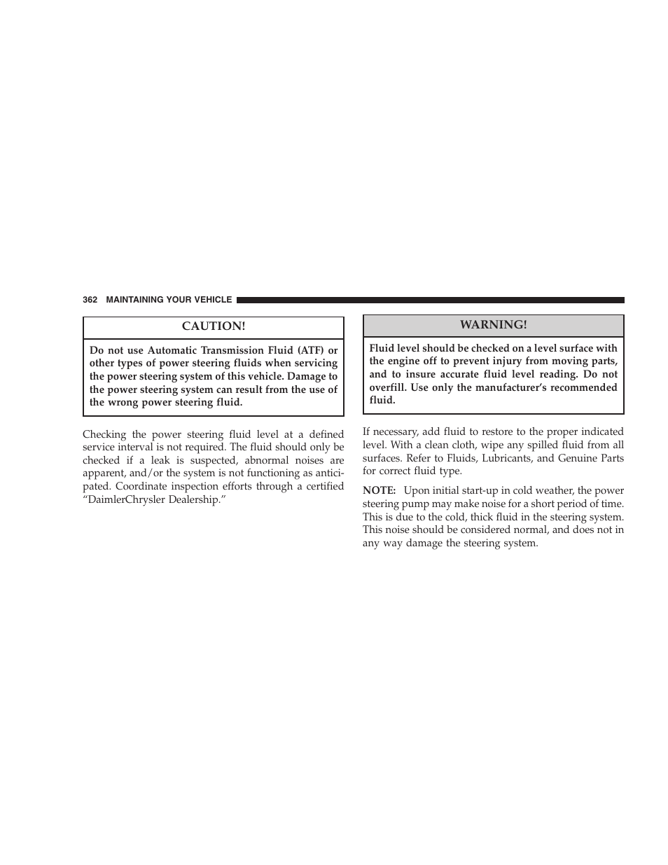 Jeep 2006 Commander User Manual | Page 362 / 440