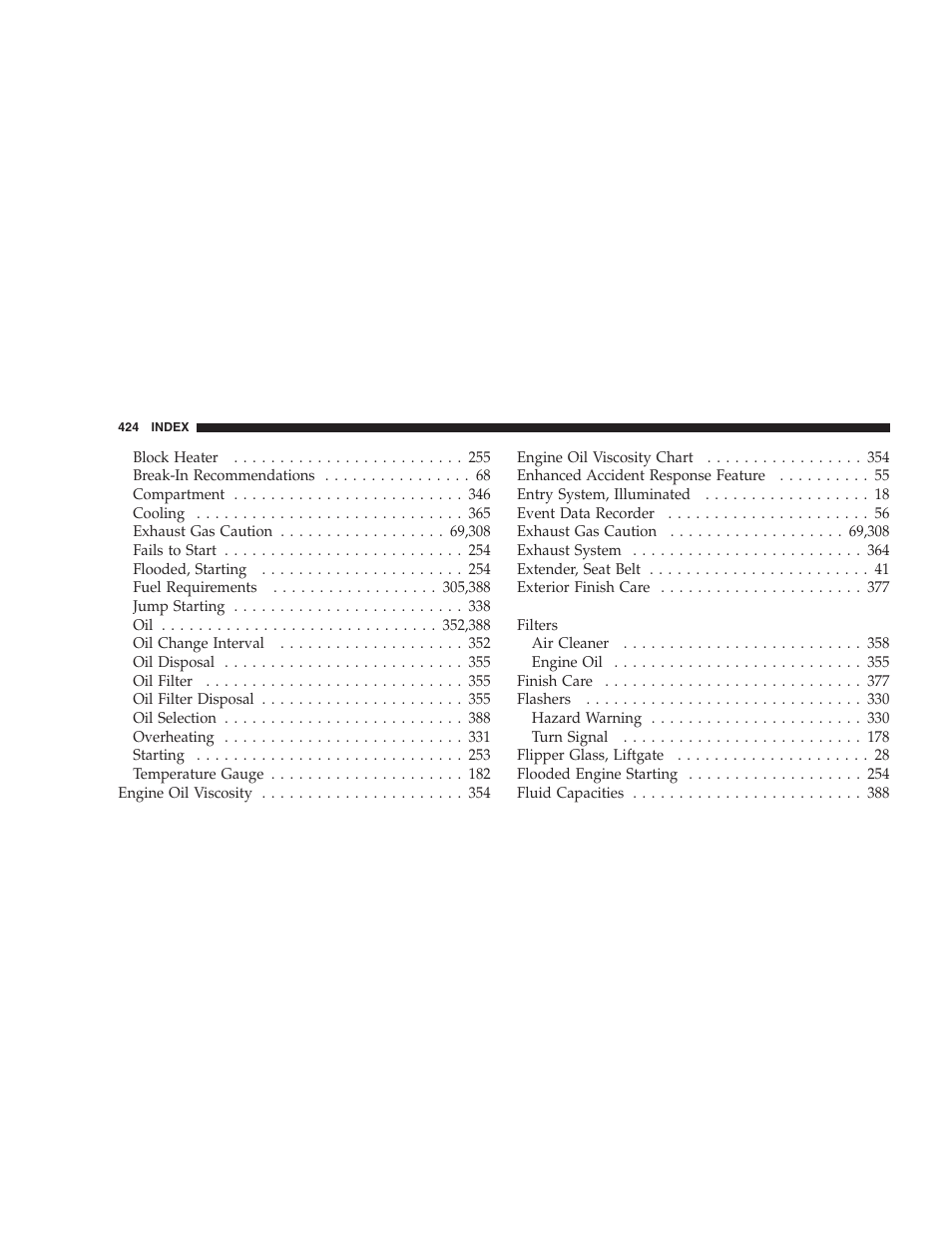 Jeep 2006 Commander User Manual | Page 424 / 440