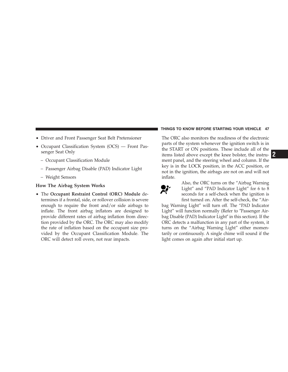 Jeep 2006 Commander User Manual | Page 47 / 440