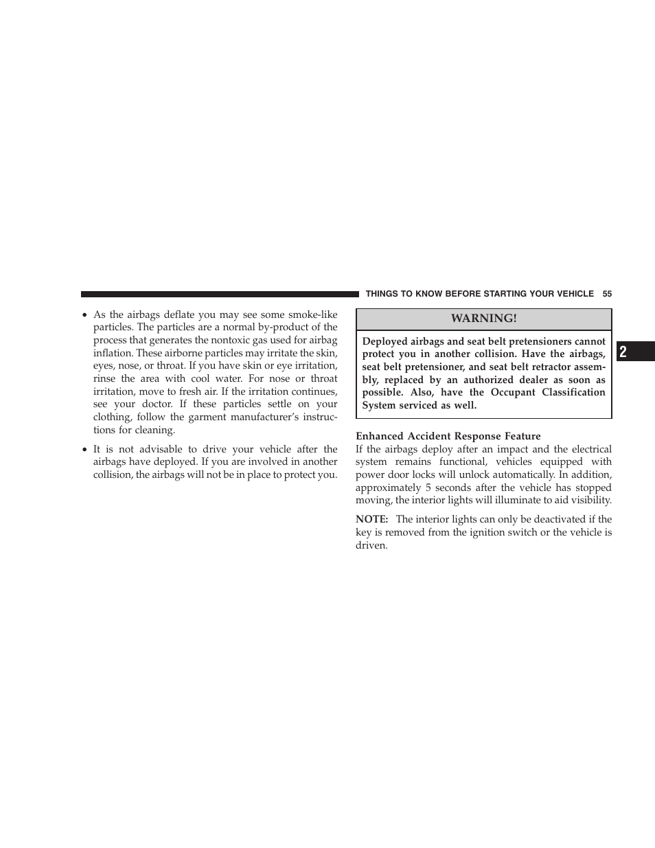 Jeep 2006 Commander User Manual | Page 55 / 440