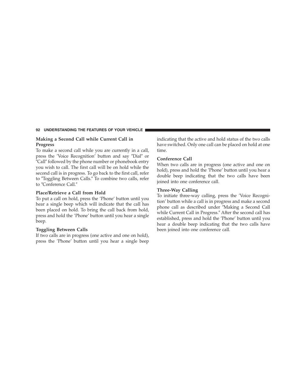 Jeep 2006 Commander User Manual | Page 92 / 440