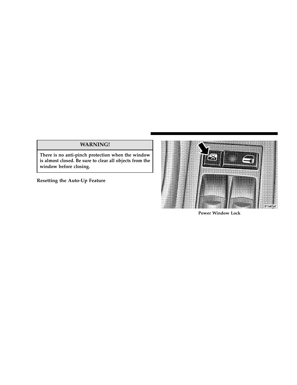 Window lockout switch, Wind buffeting | Jeep 2006 Grand Cherokee User Manual | Page 30 / 448