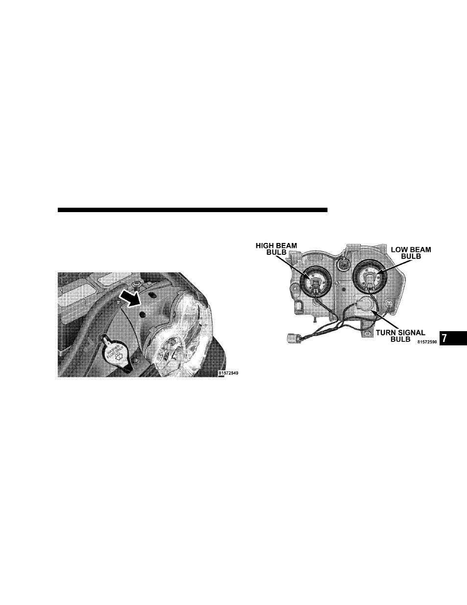 Bulb replacement, Head light | Jeep 2006 Grand Cherokee User Manual | Page 387 / 448