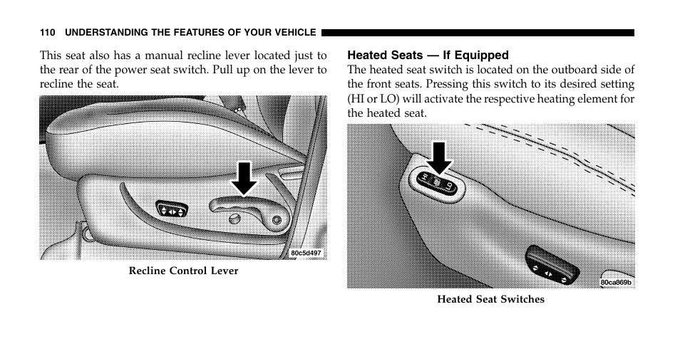 Jeep 2006 Liberty User Manual | Page 110 / 424