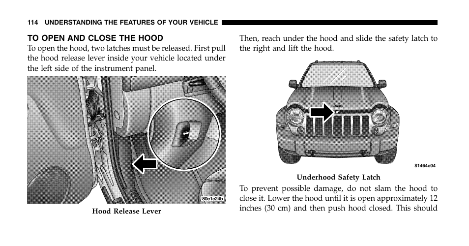 Jeep 2006 Liberty User Manual | Page 114 / 424